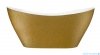 Besco Viya Glam złota 160x70cm wanna wolnostojąca + odpływ klik-klak #WMD-160-VZ